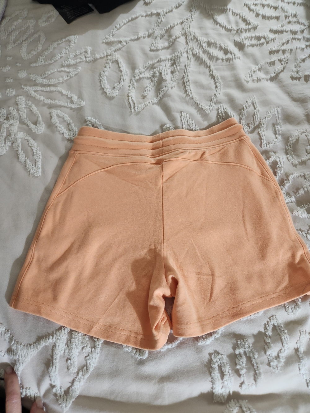 Alphalete Women's Peach Drawstring Shorts - Picture 6 of 6